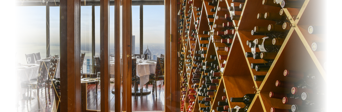 AN EXTENSIVE WINE LIST 